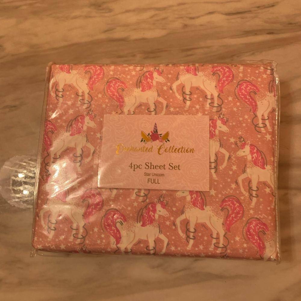 Enchanted collection sheet set